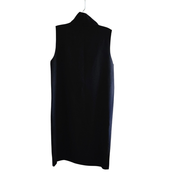 Anne Klein Elegant Black Cowl Neck Midi Dress - Picture 6 of 8